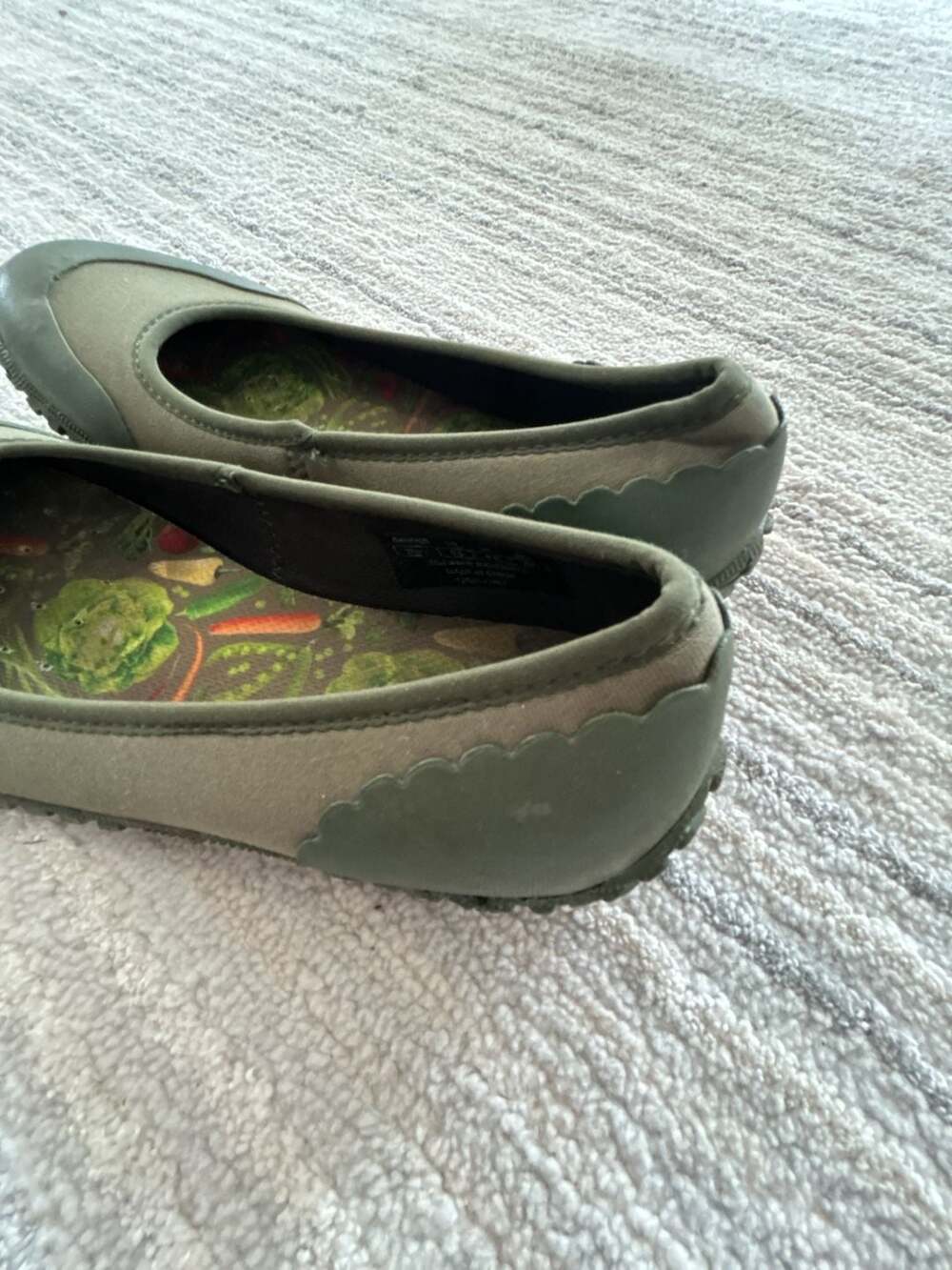 The Original Muck Boot Company Women's Flats Olive Green Size 8 - Picture 4 of 6